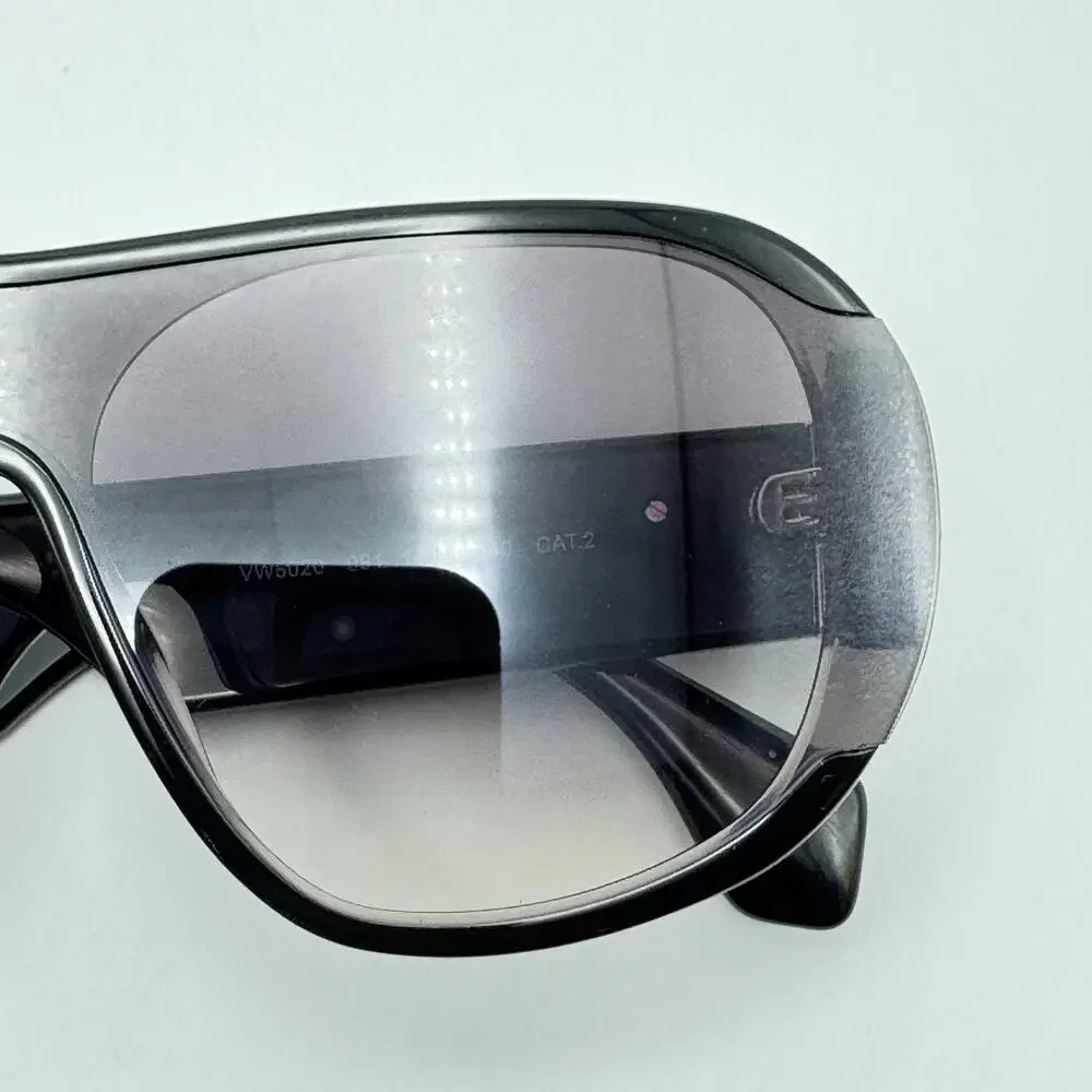 Vivienne Westwood Sunglasses Atlanta VW5020 091 Black Aviator Gradient Shield